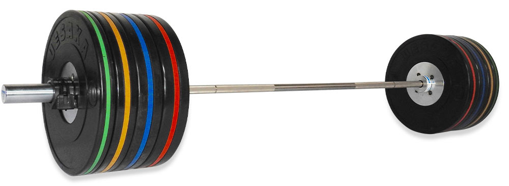 weightlifting training barbell