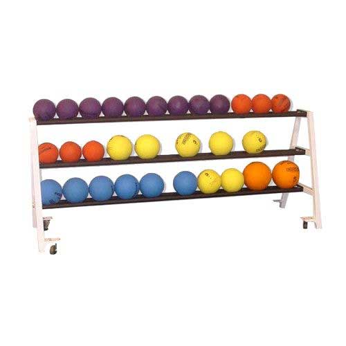 HORIZONTAL MEDICINE BALL RACK