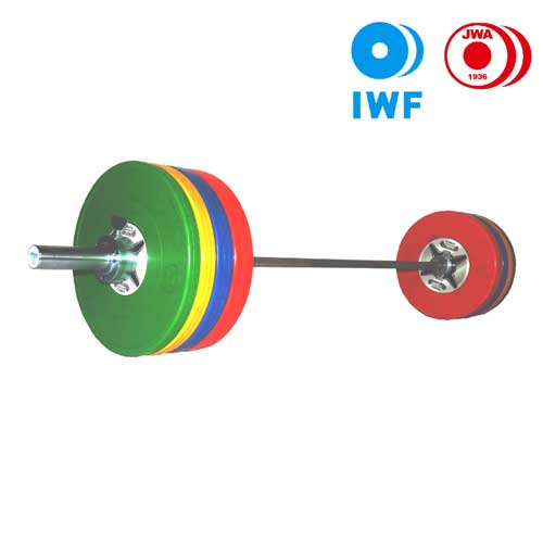 weightlifting training barbell