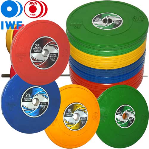 Olympic competition bumper plate