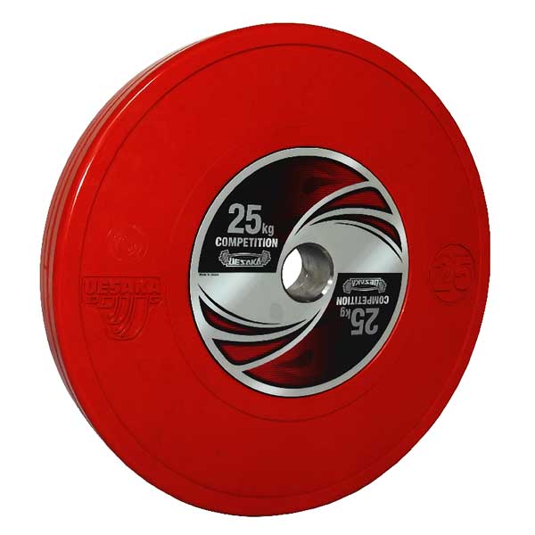 weightlifting competition bumper plate