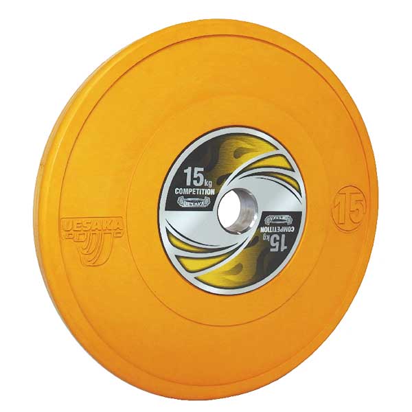weightlifting competition bumper plate